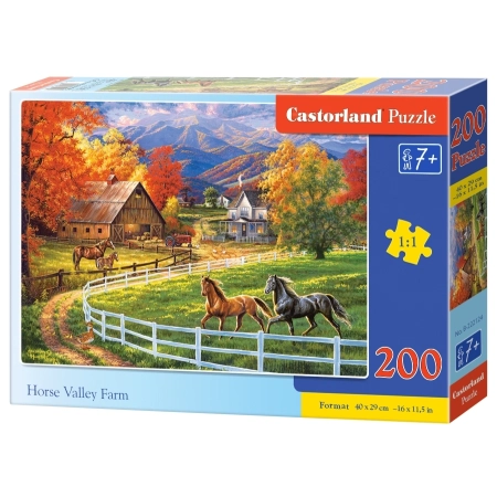 PUZZLE CASTOR 200 el. Horse Valley Farm